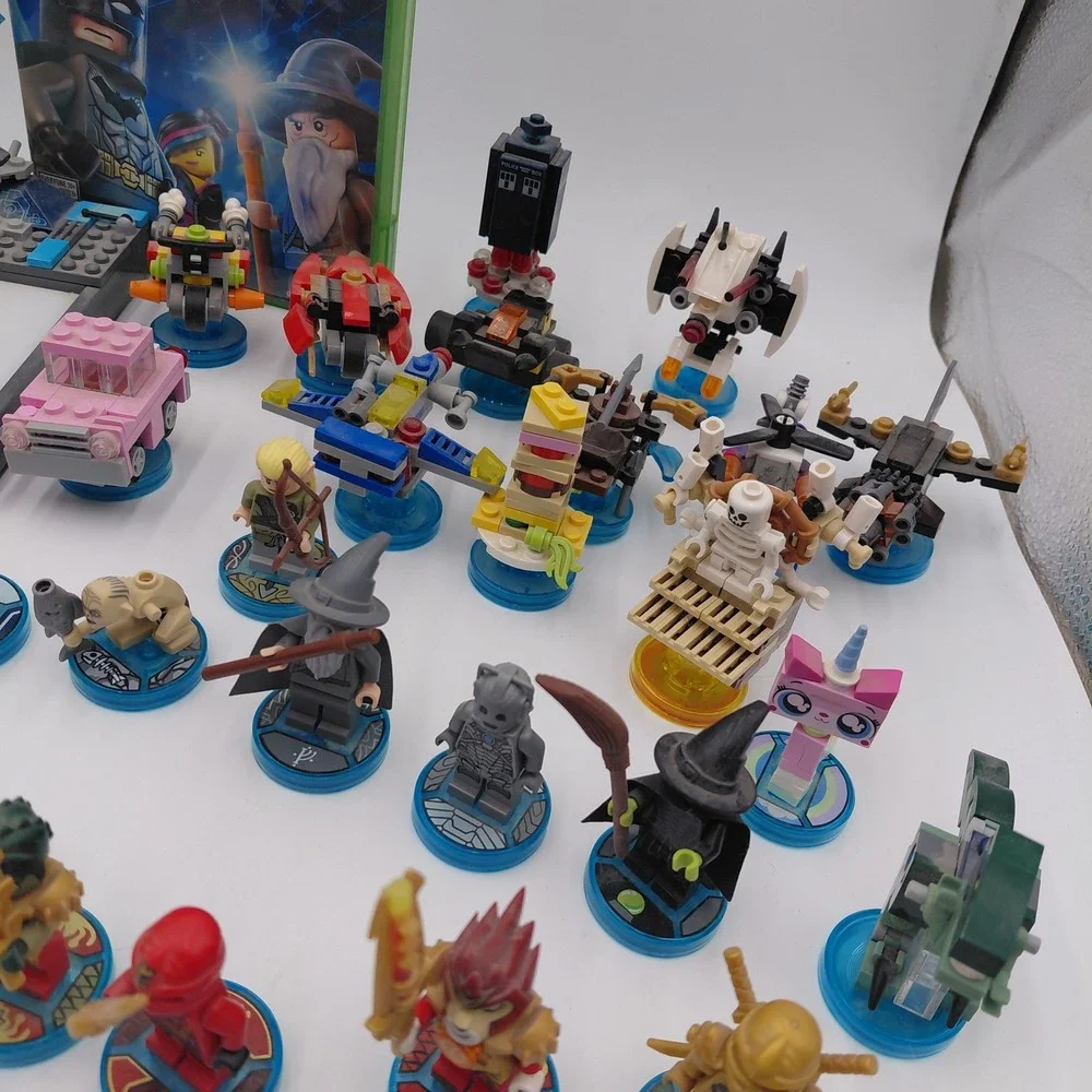 Lego Dimensions Xbox One Huge Lot 50 Characters 46 Vehicles Portal Base Game Pcs
